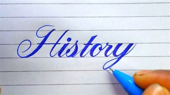 How was history written?