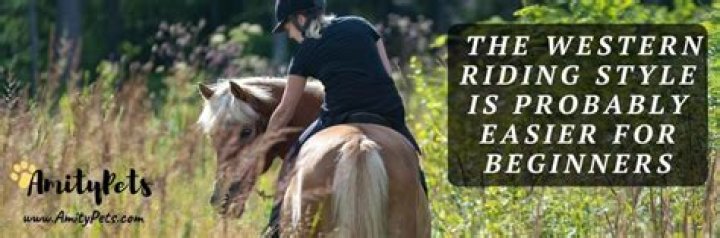 Is English or Western riding easier?